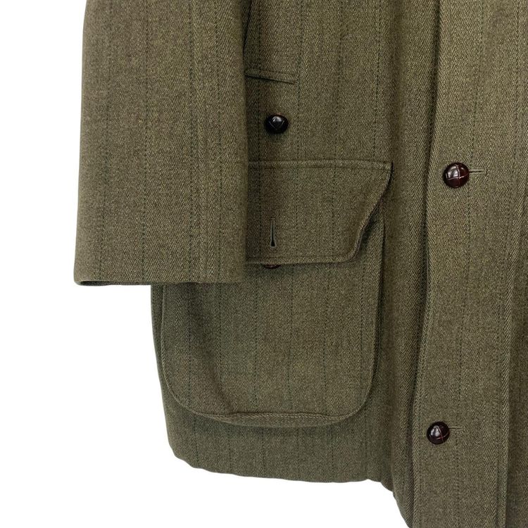 Vintage Barbour Derby Tweed Wool Coat XXL image 3