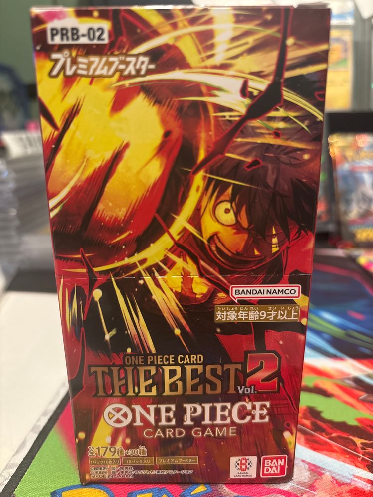 Bandai One Piece Japanese PRB-02 Pack x 2 product image
