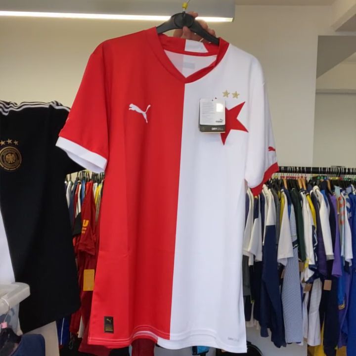 Puma BNWT 22/23 SLAVIA PRAHA HOME PUMA SHIRT MEDIUM product image