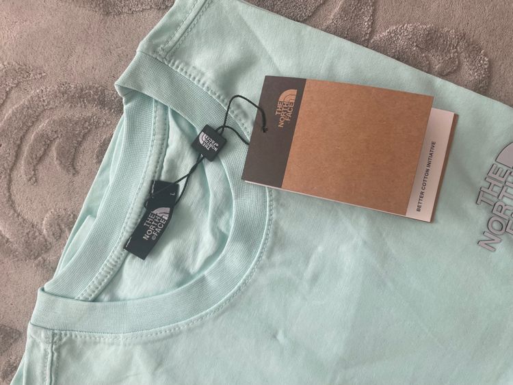 The North Face Light Green T-Shirt Large image 2