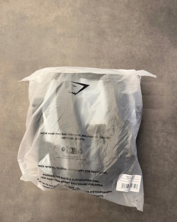 Gymshark Black Backpack 4