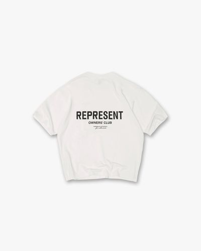 Represent White T-Shirt