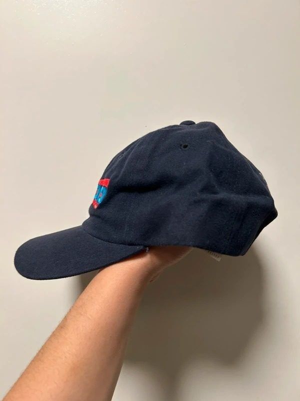 Navy Blue Baseball Cap With U.S. 500 Embroidery image 3