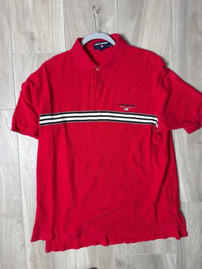 Polo Sport Red Polo Shirt