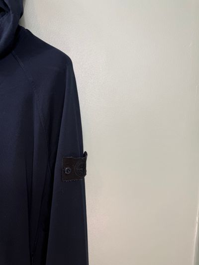 Stone Island Navy Ghost Hoodie 6