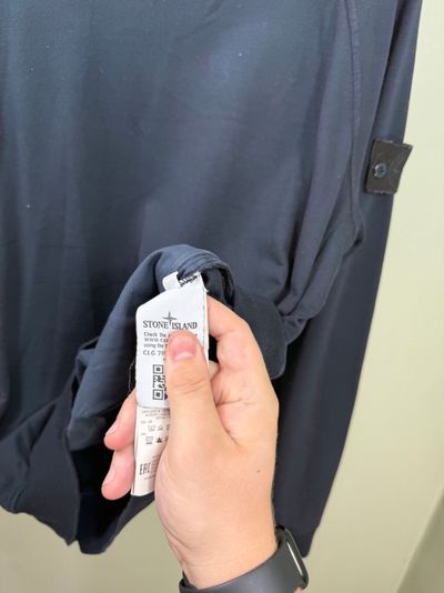 Stone Island Navy Ghost Hoodie 3