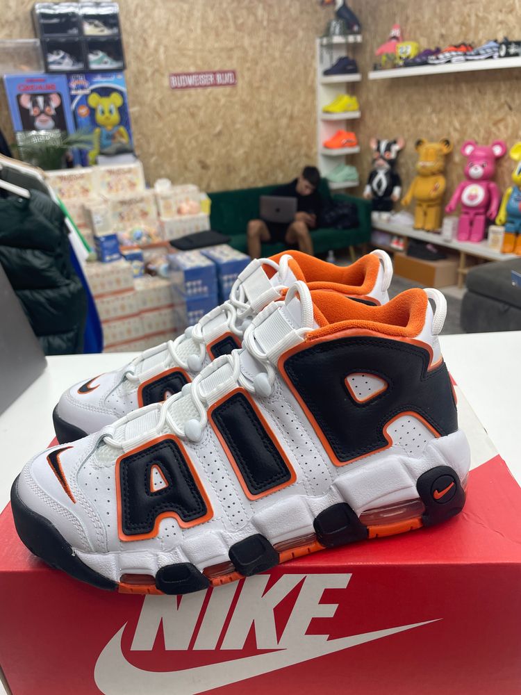 UK 6.5 NIKE UPTEMPO 96 ‘White Starfish’