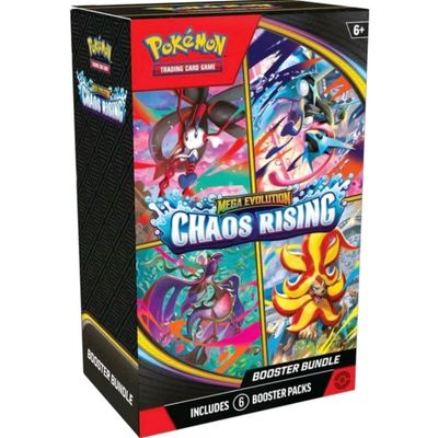 Pokémon Mega Evolution Chaos Rising Booster Bundle