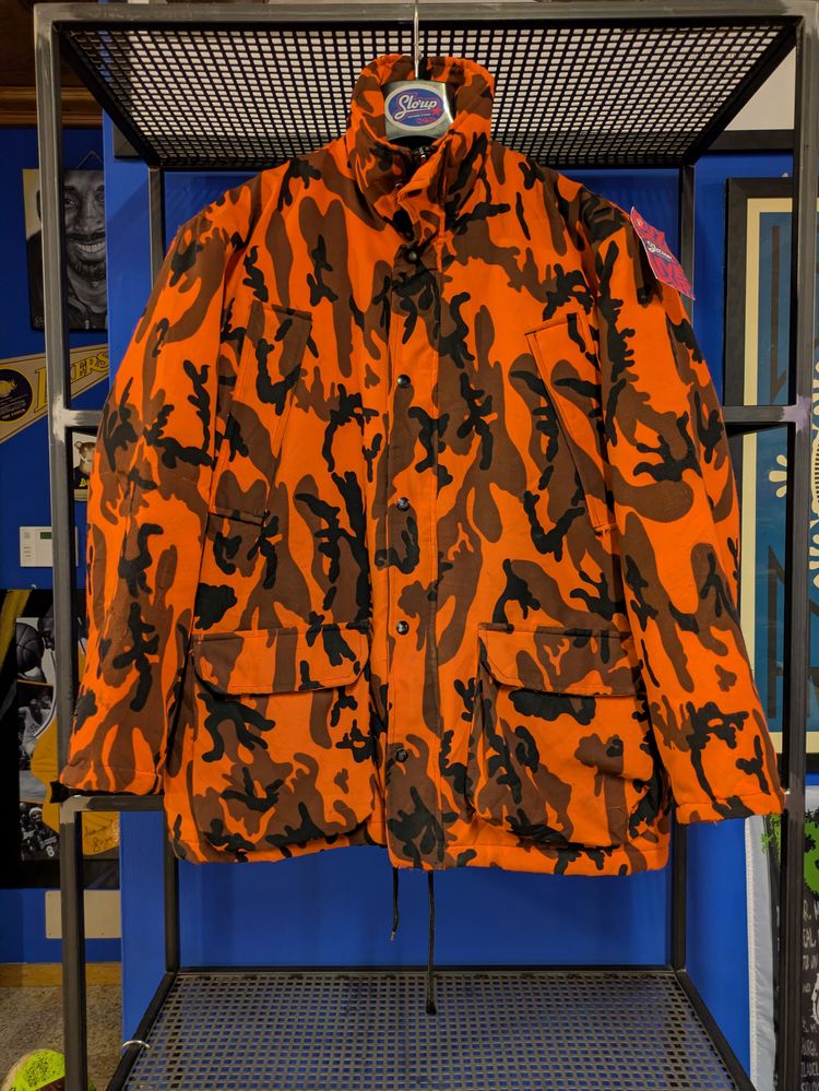 Winchester Orange And Black Camouflage Jacket