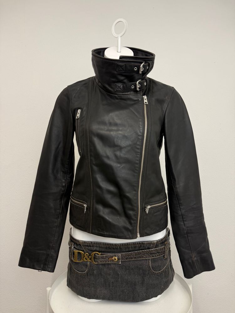 Allsaints Leather Jacket (UK10)