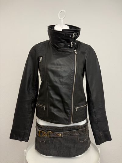 Allsaints Leather Jacket (UK10)