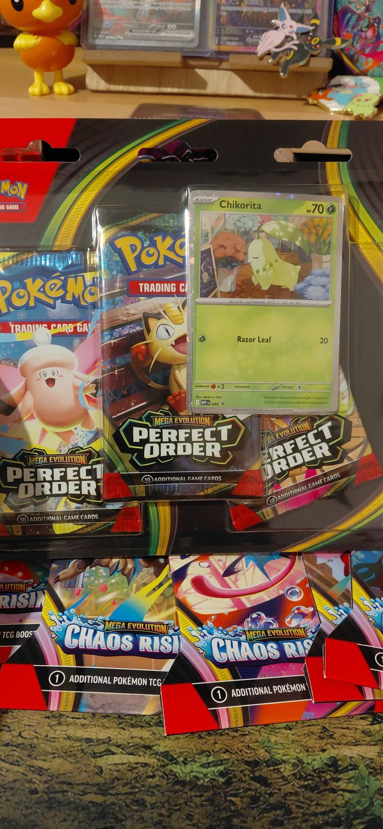 Pokémon Pokémon Trading Card Game Perfect Order And Chaos Rising Booster Packs product image