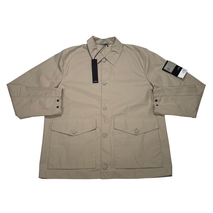 Stone Island Beige 0-Ventile Ghost Piece Jacket