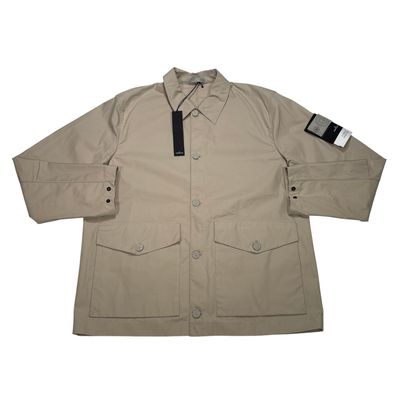 Stone Island Beige 0-Ventile Ghost Piece Jacket