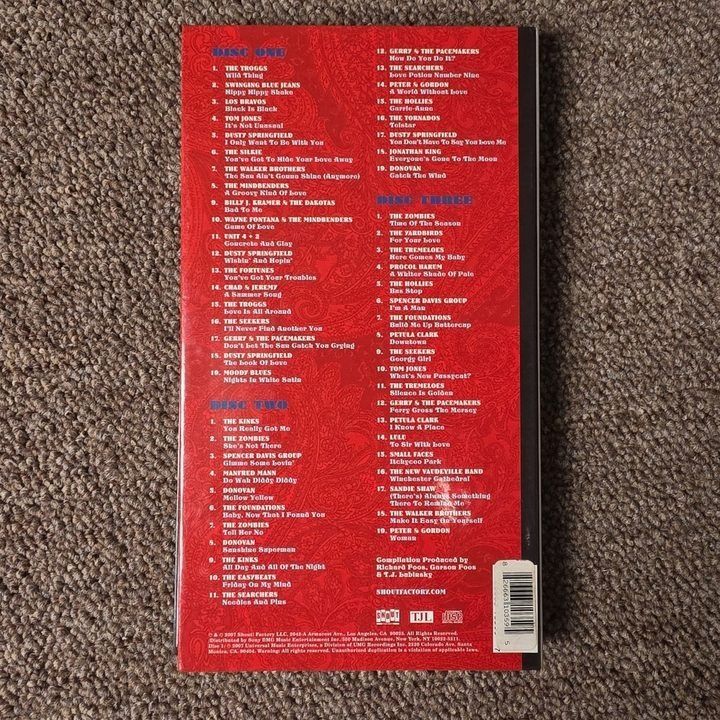The British Beat Best Of The 60S 3-Cd Set image 2