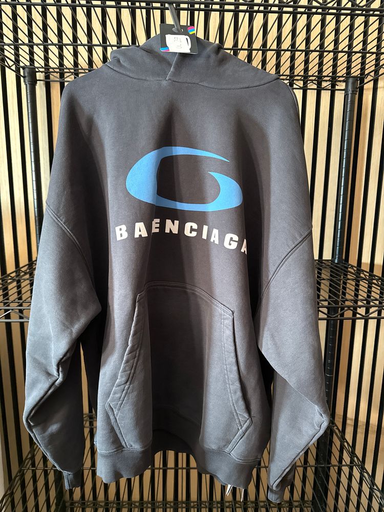 U27 Balenciaga Black Hoodie Brand New