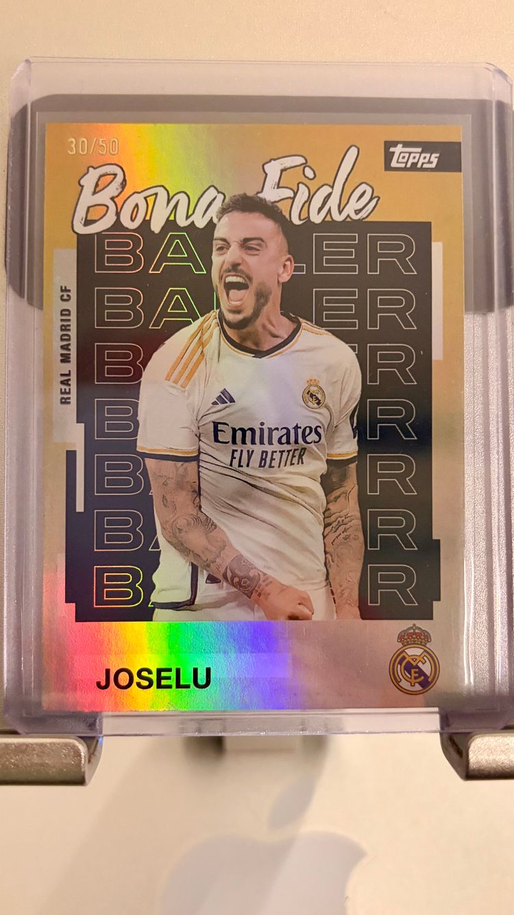 Topps Bona Fide Joselu /50 image 1