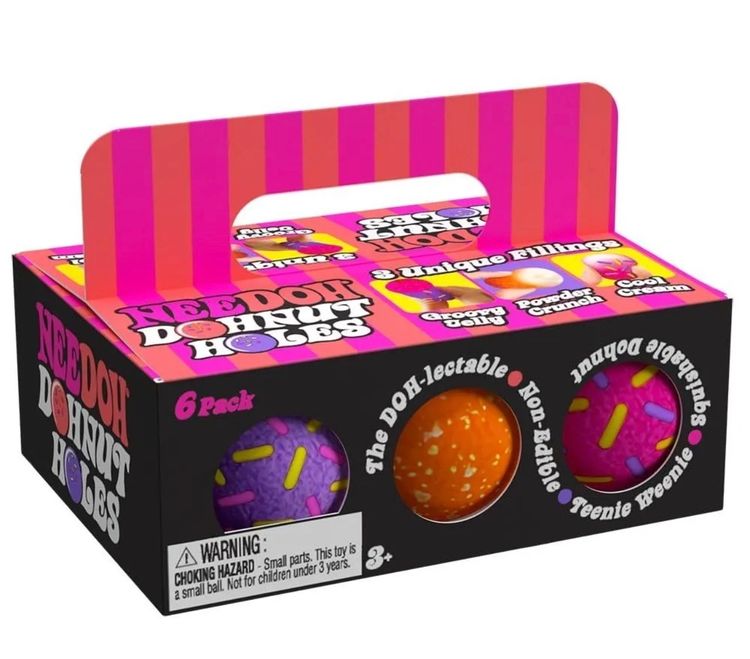 Needoh Donut Holes 6 Pack