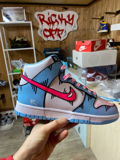 Nike Dunk high custom