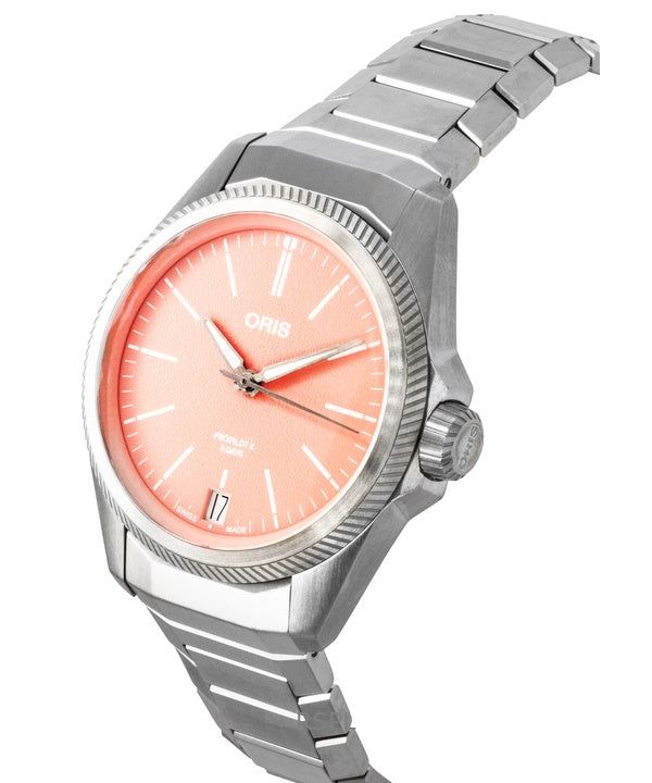Oris Propilot X Calibre 400 Titanium Salmon Dial Automatic 01-400-7778-7158-07-7-20-01TLC 100M Unisex Watch image 2