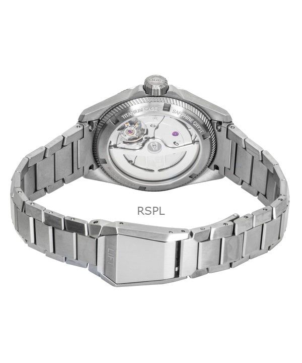 Oris Propilot X Calibre 400 Titanium Salmon Dial Automatic 01-400-7778-7158-07-7-20-01TLC 100M Unisex Watch image 5