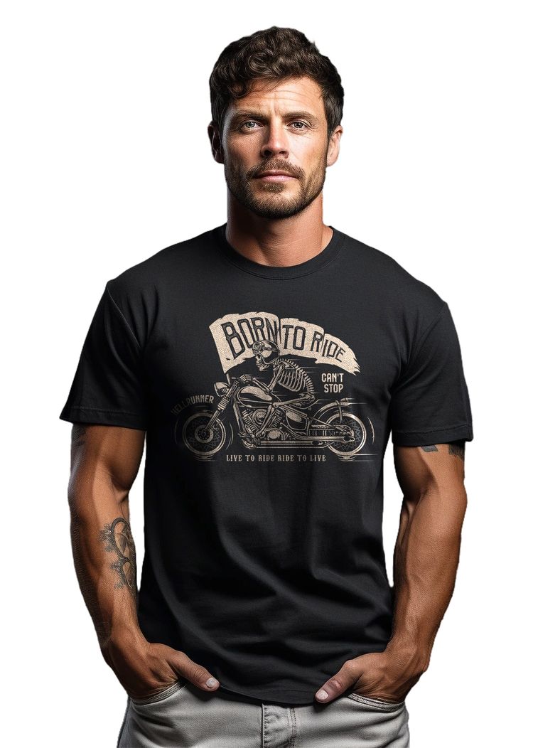 Born to Ride Skeleton 2