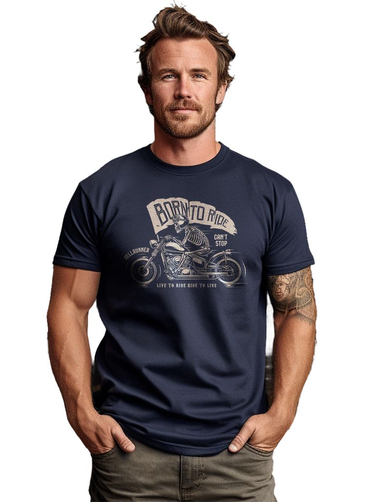 Born to Ride Skeleton 15