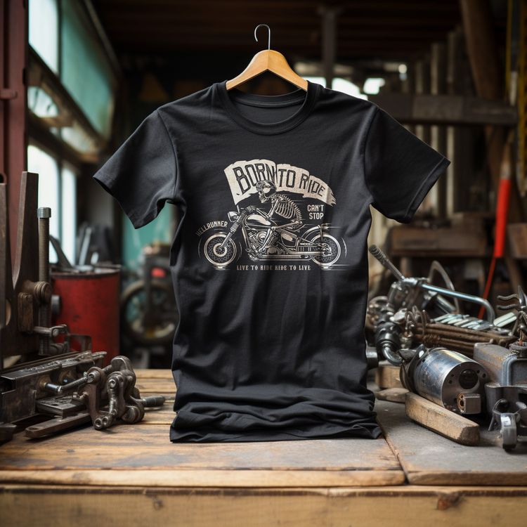 Born to Ride Skeleton 9