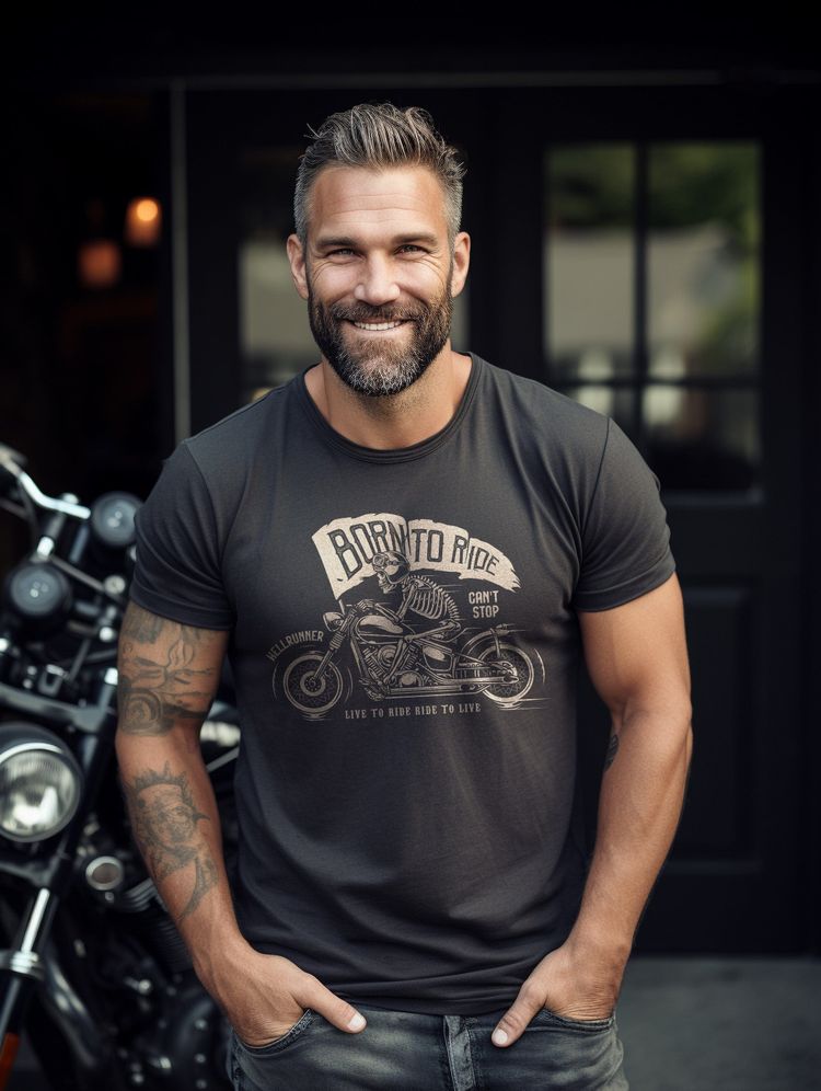 Born to Ride Skeleton 10