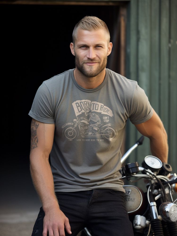 Born to Ride Skeleton 23