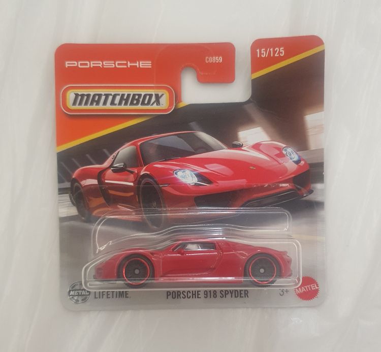 Matchbox Matchbox Porsche 918 Spyder Toy Car product image