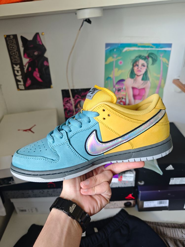  Dunk SB Muni Lightning Denim Turquoise