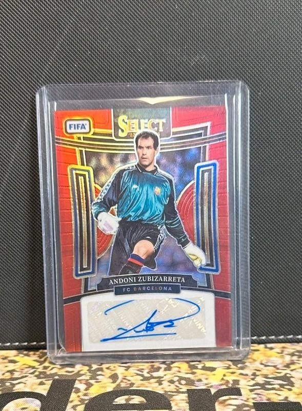 Panini Fifa Select Andoni Zubizarreta Autographed Soccer Card product image