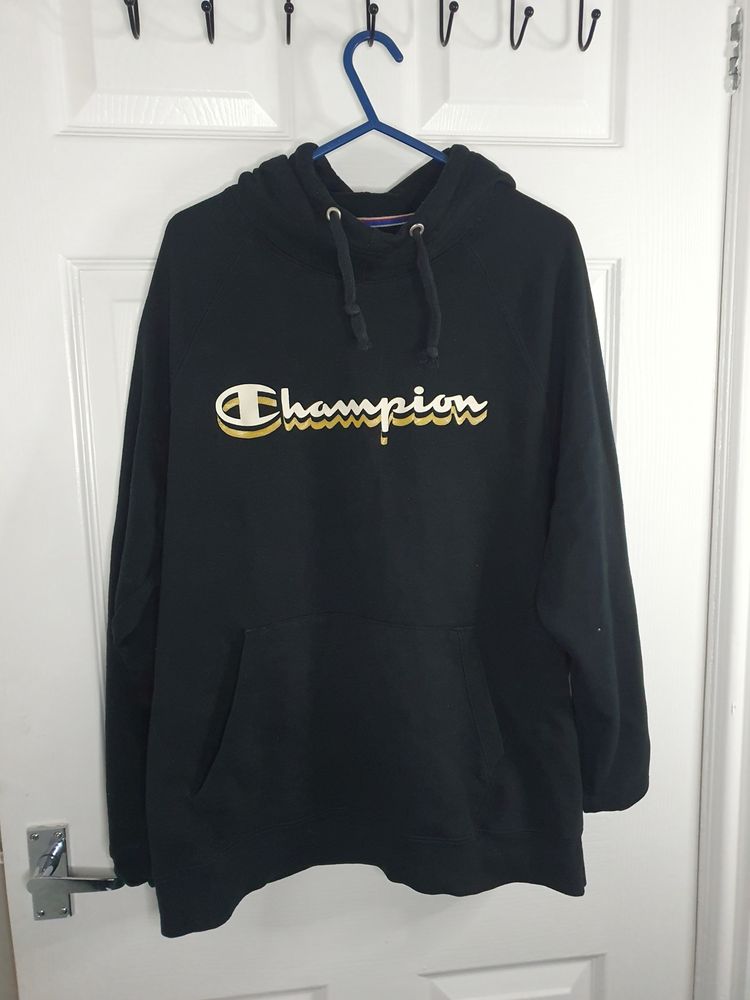 Champion Black Hoodie