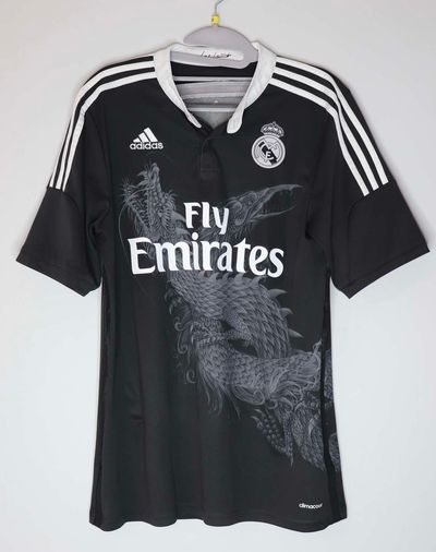 Adidas Real Madrid Black Football Shirt 2014/15
