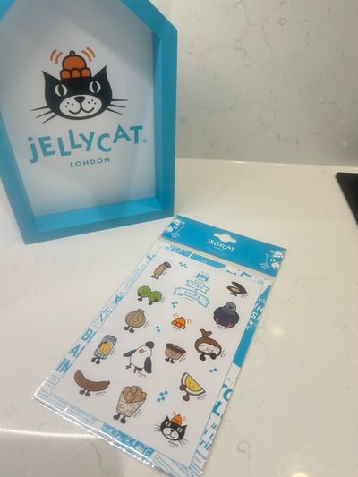 Jellycat Fish &. Chips Summer Sticker Sheet