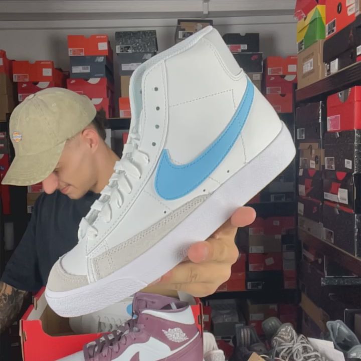 Immagine del prodotto Nike uk 5.5 nike blazer mid aqua blue 