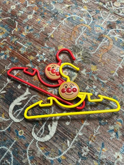 Children'S Plastic Hangers With Cartoon Faces