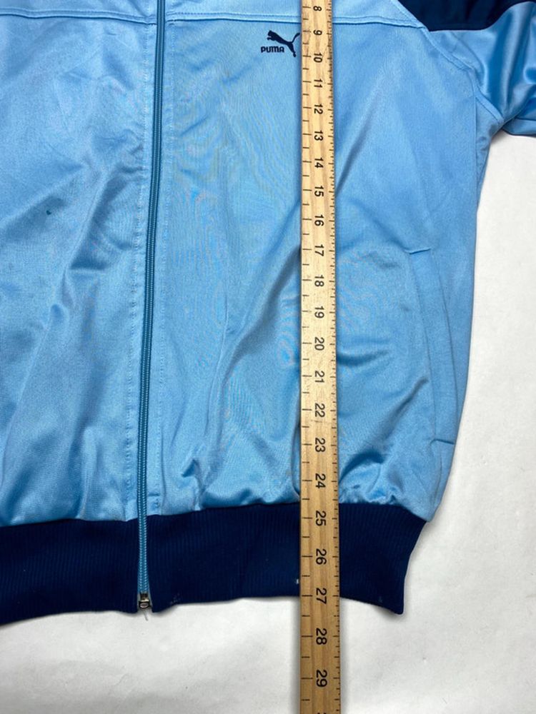 Vintage Puma Blue & Navy Track Jacket obraz 10