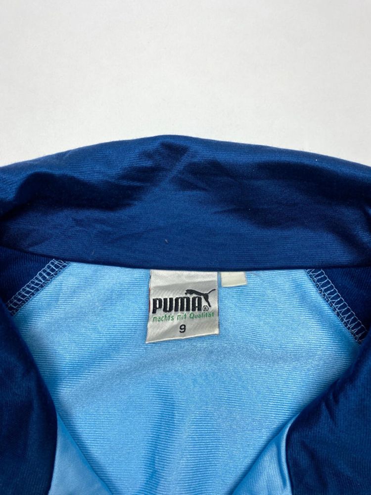 Vintage Puma Blue & Navy Track Jacket obraz 3
