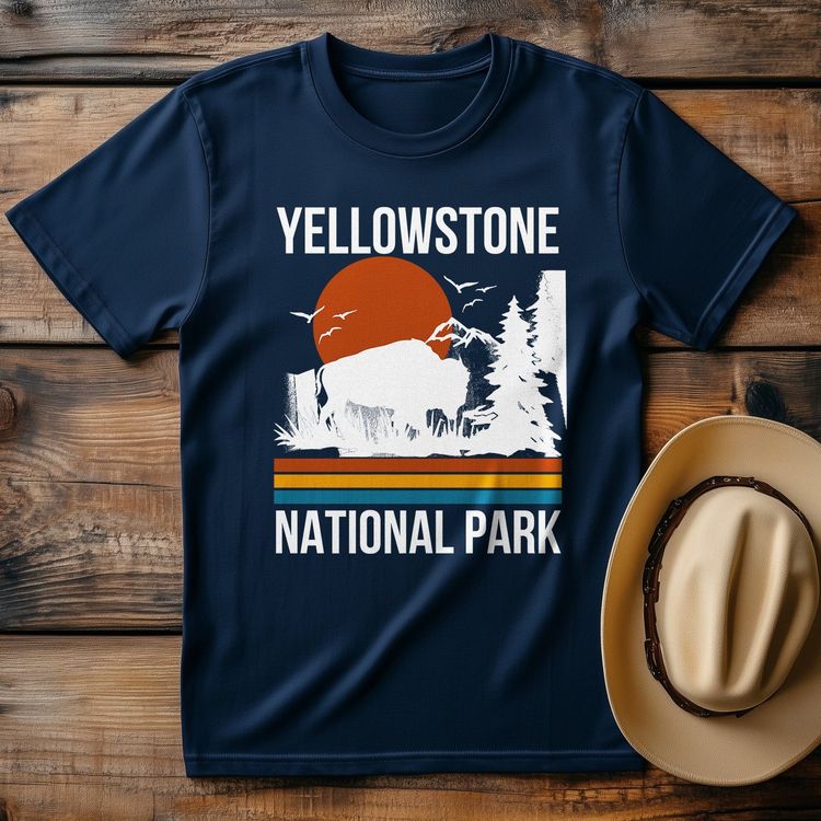 Yellowstone Park Retro 2 T-Shirt 8