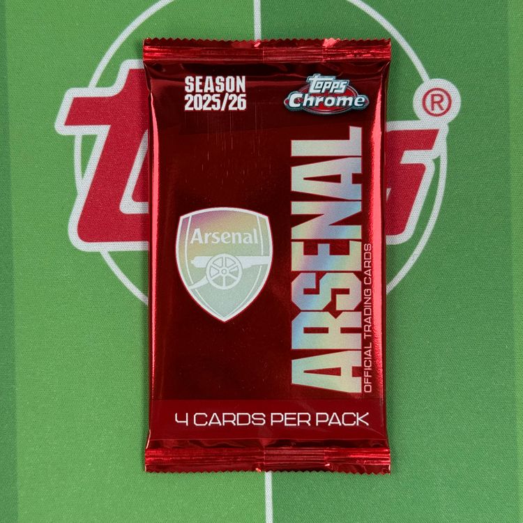 2025-26 Topps Chrome Arsenal Hobby Paczka Break #34