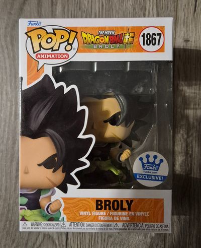 Funko Pop Animation Broly Vinyl Figure