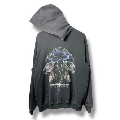 Represent Hoodie, medium, grey