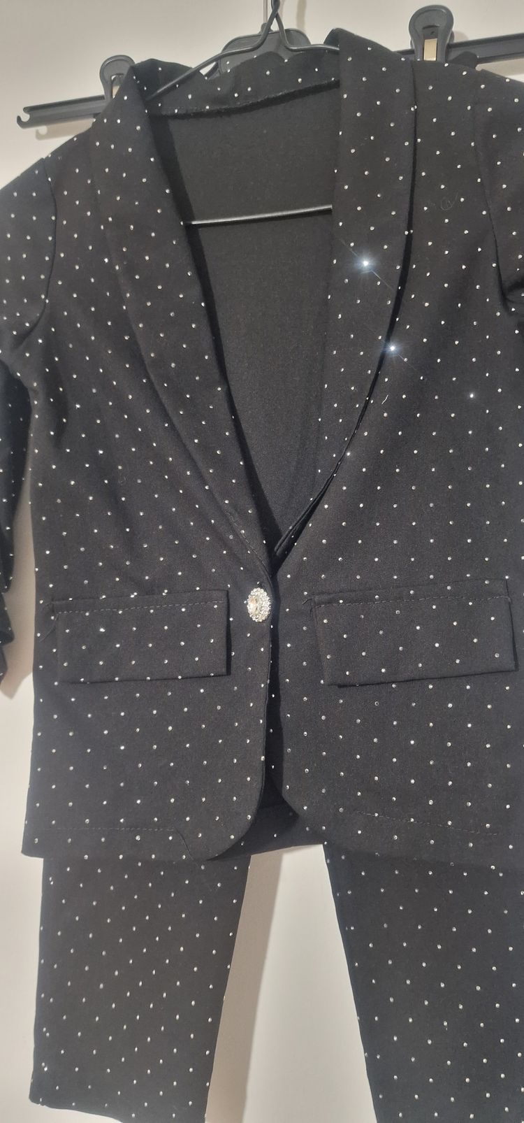 Black Blazer And Pants Set image 5