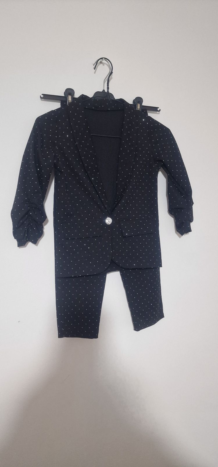 Black Blazer And Pants Set image 2