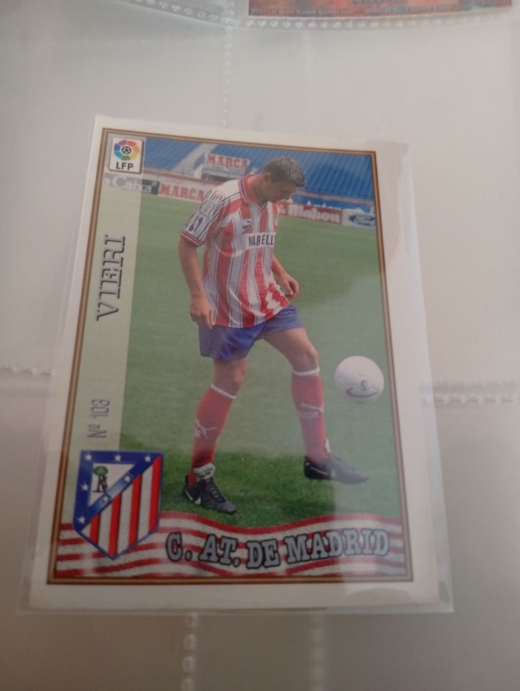 Panini Ref A1-P17. Vieri. Atlético de Madrid. 97/98 product image