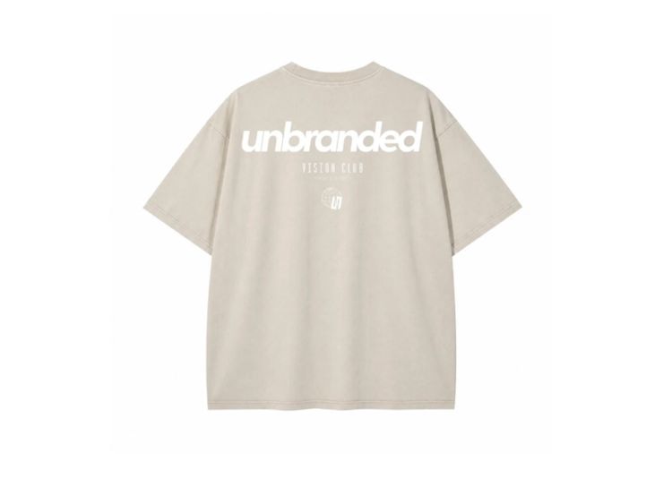 Unbranded Club Della Visione Beige Tee image 1