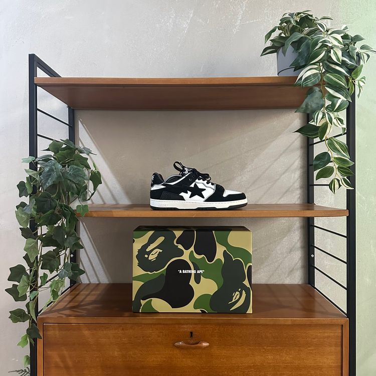 Immagine di A Bathing Ape Bape SK8 Sta | 2023 | Black Suede | UK 10 9