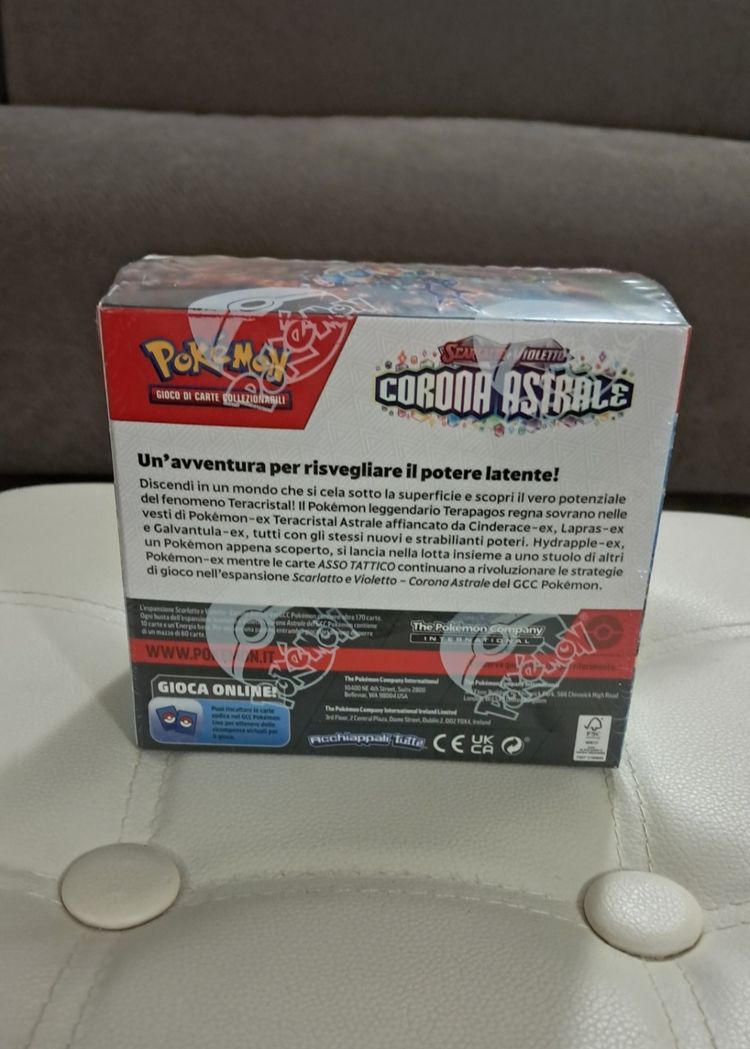 Pokémon Box sigillato di Corona Astrale da 36 bustine ITA obraz 2